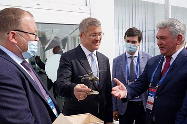 Башкортостан впервые представил свой стенд на авиасалоне МАКС-2021