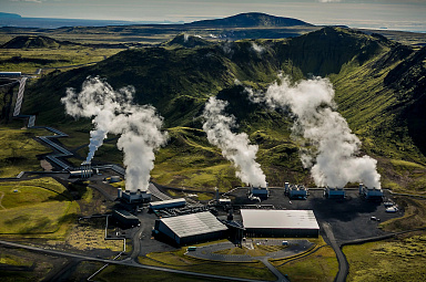 Исландия запустила крупнейшую в мире установку для улавливания углекислого газа из воздуха
