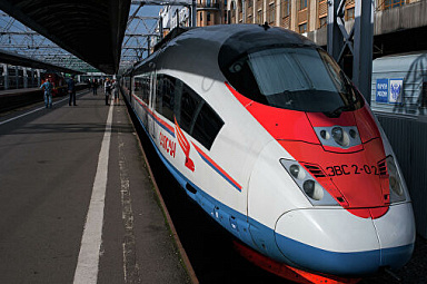 В России создают высокоскоростной пассажирский поезд, его скорость будет достигать 400 км/ч