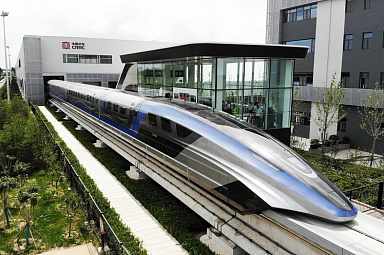 В Китае представили самый быстрый наземный транспорт в мире
